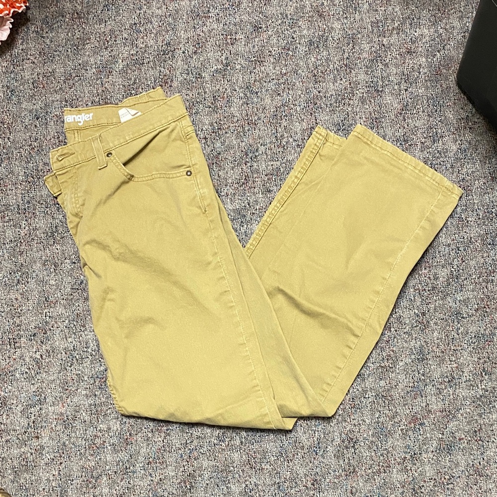 Wrangler Tan Casual Trousers